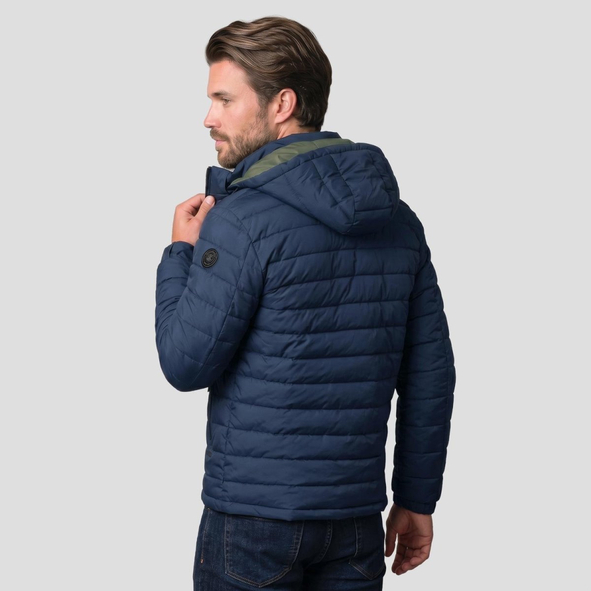 Chamarra doble vista para hombre con capucha Greenlander - Greenlander