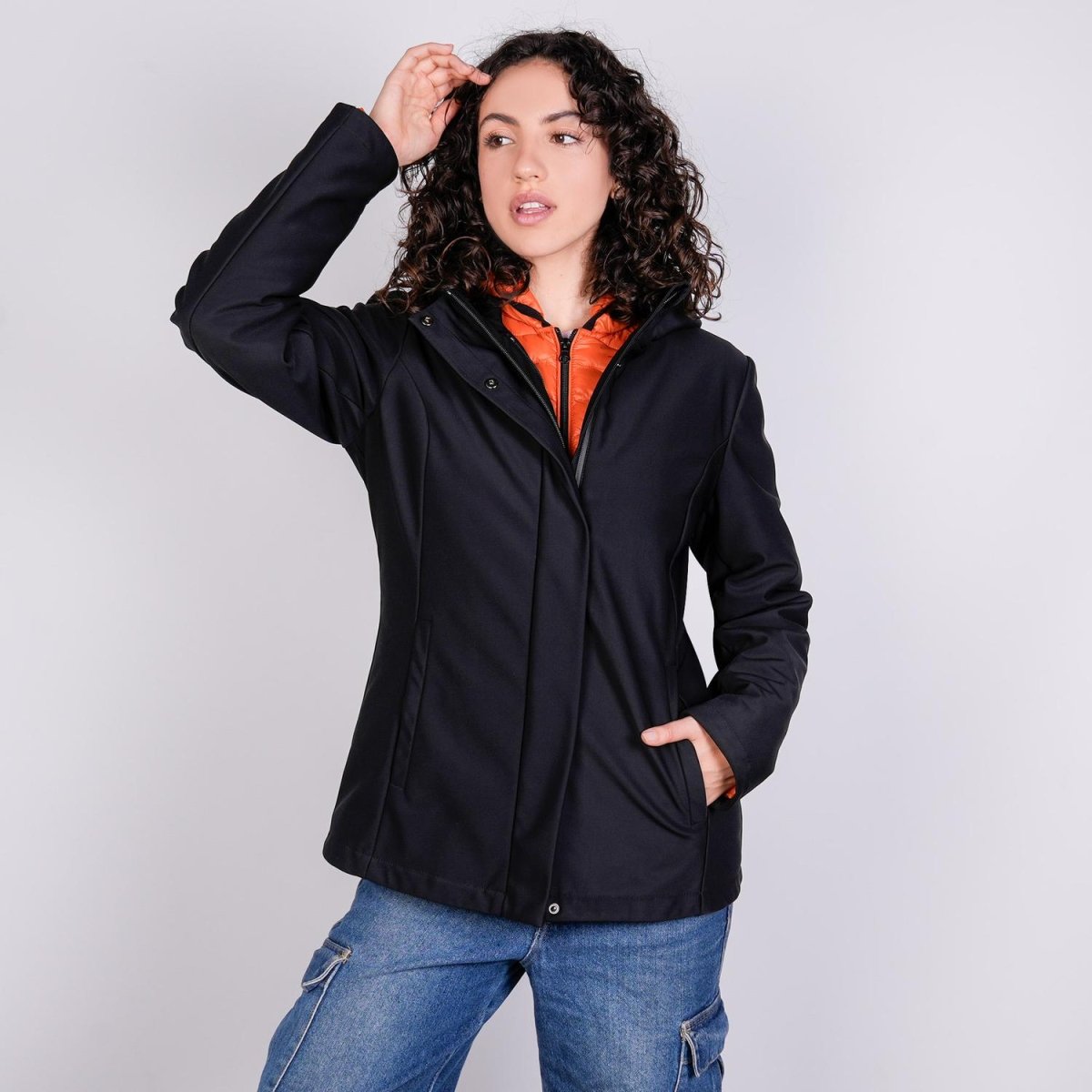 Chamarra doble vista para mujer con capucha Greenlander - Greenlander