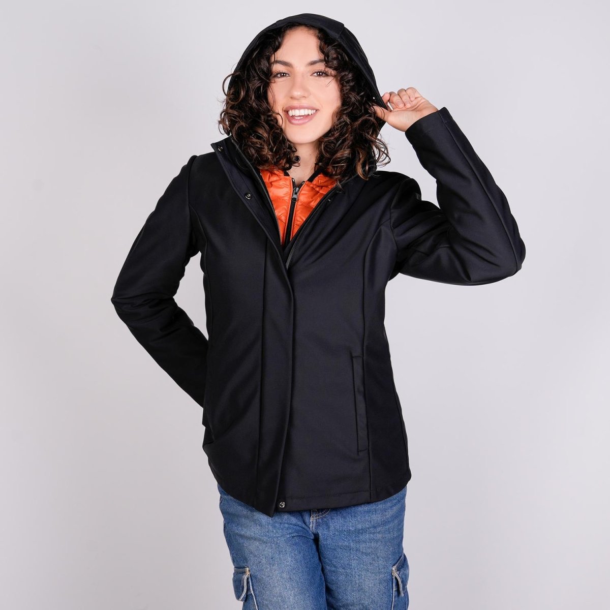 Chamarra doble vista para mujer con capucha Greenlander - Greenlander