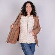 Chamarra doble vista para mujer con capucha Greenlander - Greenlander