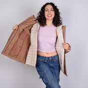 Chamarra doble vista para mujer con capucha Greenlander - Greenlander