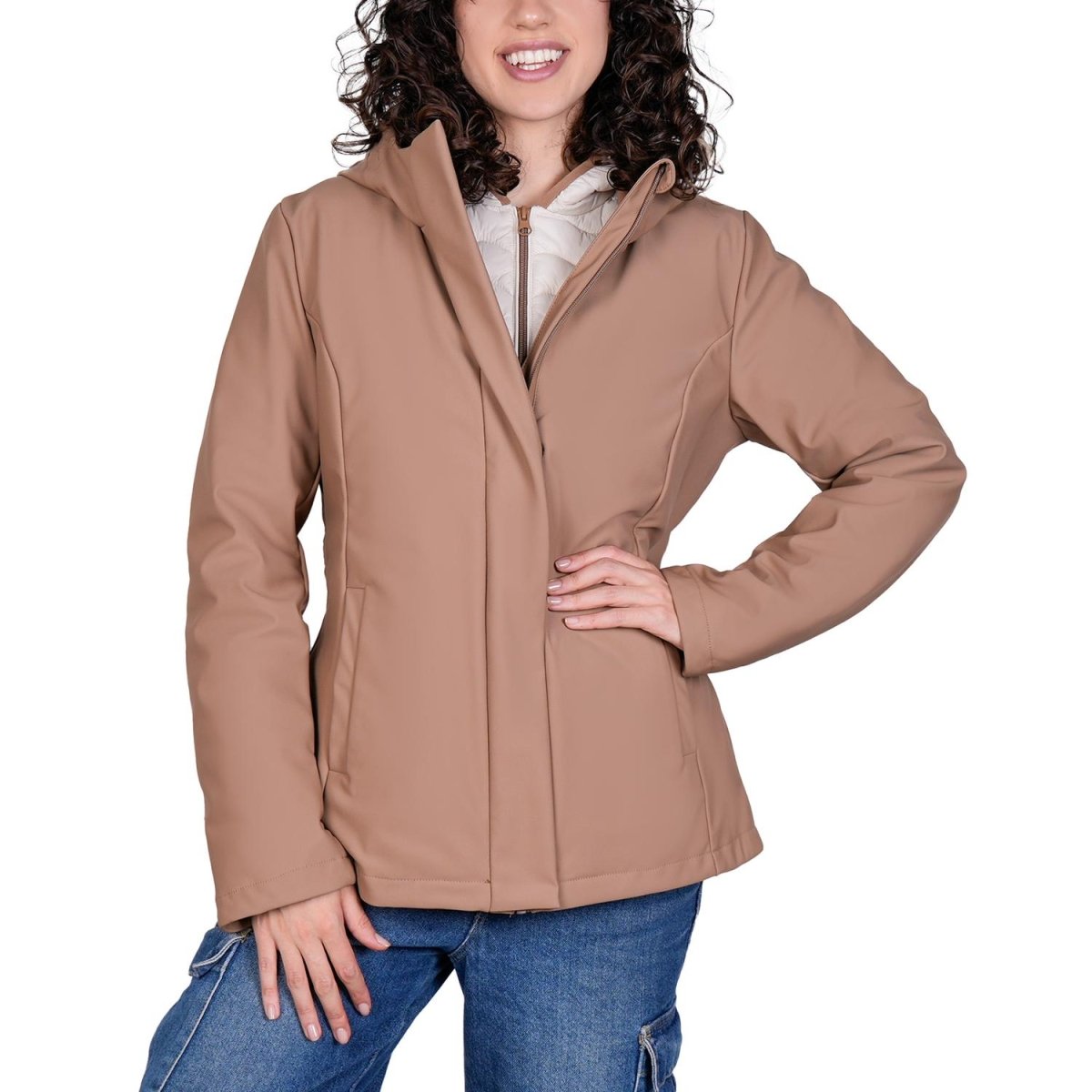 Chamarra doble vista para mujer con capucha Greenlander - Greenlander