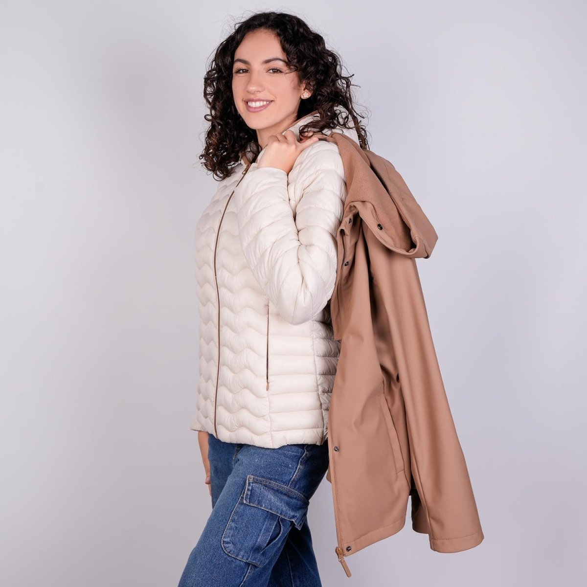 Chamarra doble vista para mujer con capucha Greenlander - Greenlander