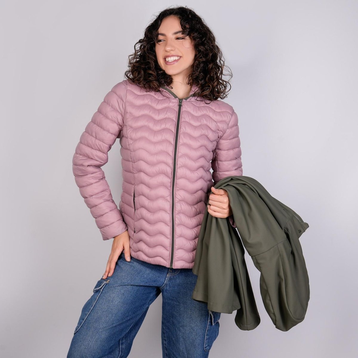 Chamarra doble vista para mujer con capucha Greenlander - Greenlander