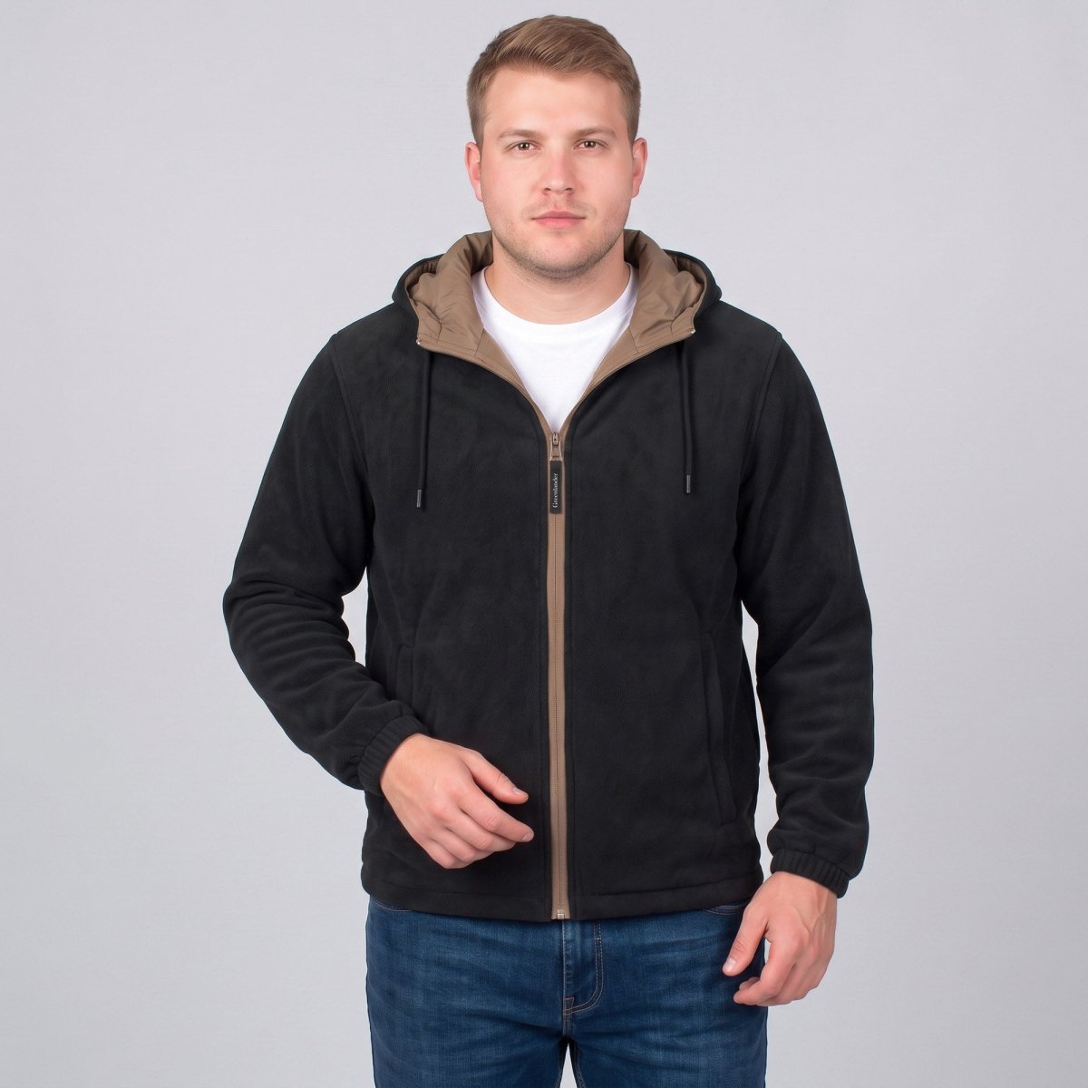 Chamarra Doble Vista Plus Size para Hombre con Capucha | Greenlander - Greenlander