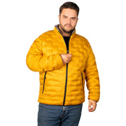 Chamarra Doblevista Capitonada Con Termo Sellado Greenlander Hombre Plus Size - The Original Greenlander