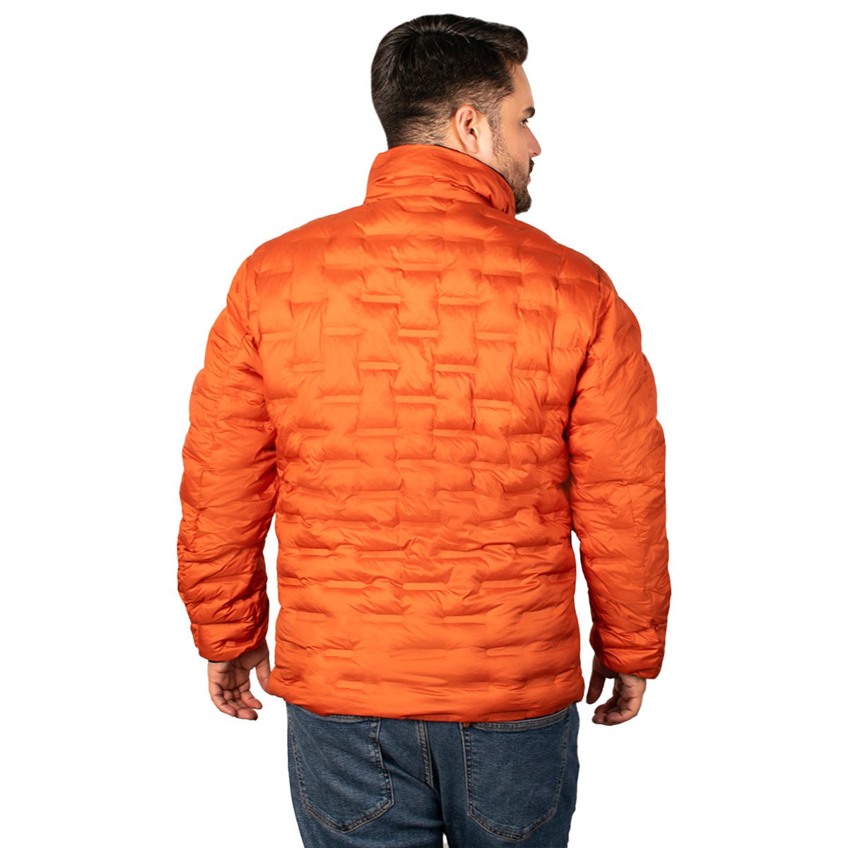 Chamarra Doblevista Capitonada Con Termo Sellado Greenlander Hombre Plus Size - The Original Greenlander