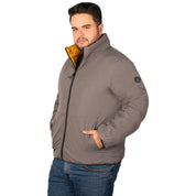 Chamarra Doblevista Capitonada Con Termo Sellado Greenlander Hombre Plus Size - The Original Greenlander