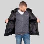 Chamarra dos en una para hombre con bolsillos al costado Greenlander - Greenlander