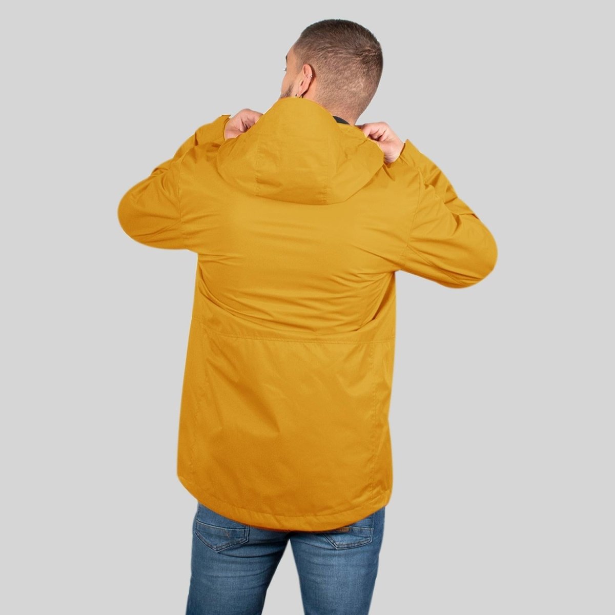 Chamarra dos en una para hombre con bolsillos al costado Greenlander - Greenlander