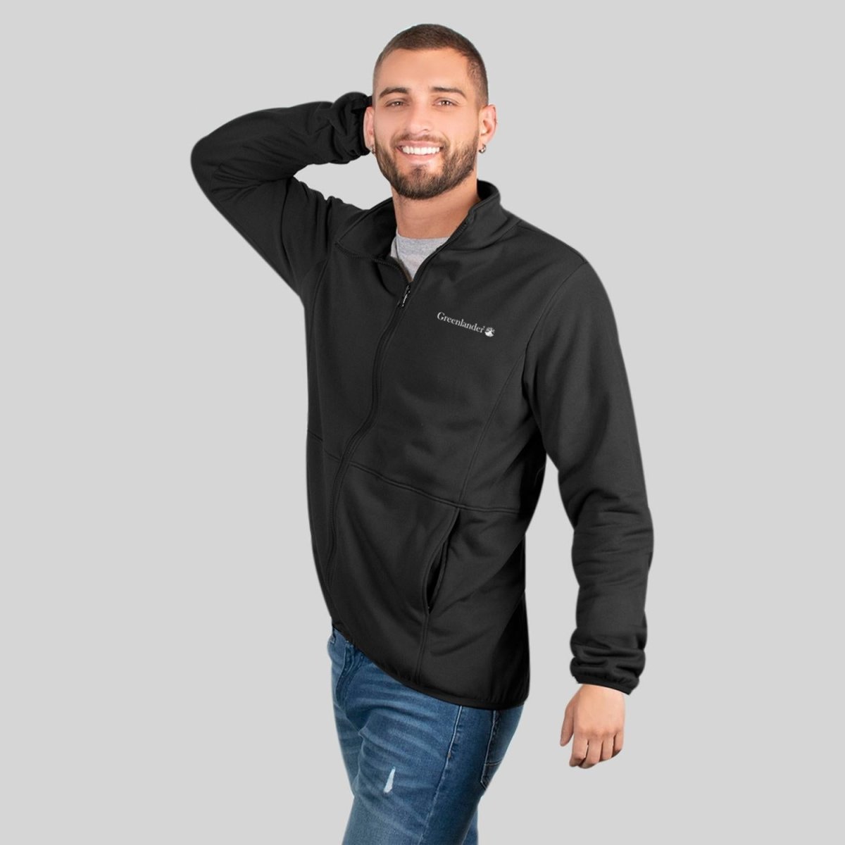 Chamarra dos en una para hombre con bolsillos al costado Greenlander - Greenlander