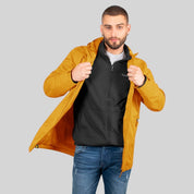 Chamarra dos en una para hombre con bolsillos al costado Greenlander - Greenlander