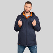 Chamarra dos en una para hombre con bolsillos al costado Greenlander - Greenlander