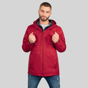 Chamarra dos en una para hombre con bolsillos al costado Greenlander - Greenlander