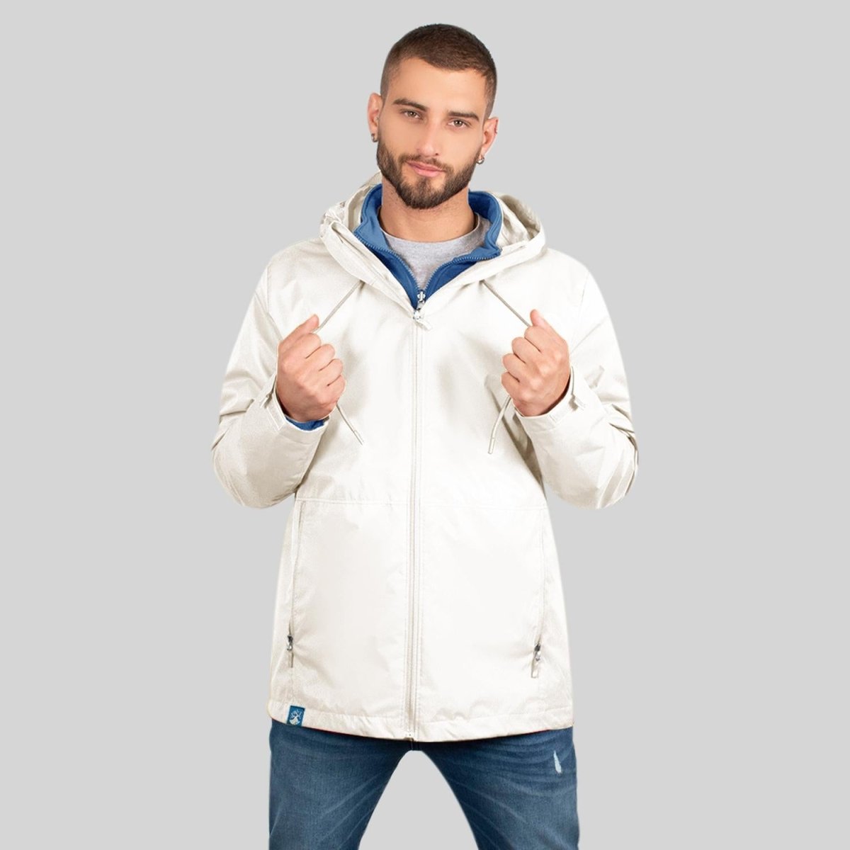 Chamarra dos en una para hombre con bolsillos al costado Greenlander - Greenlander