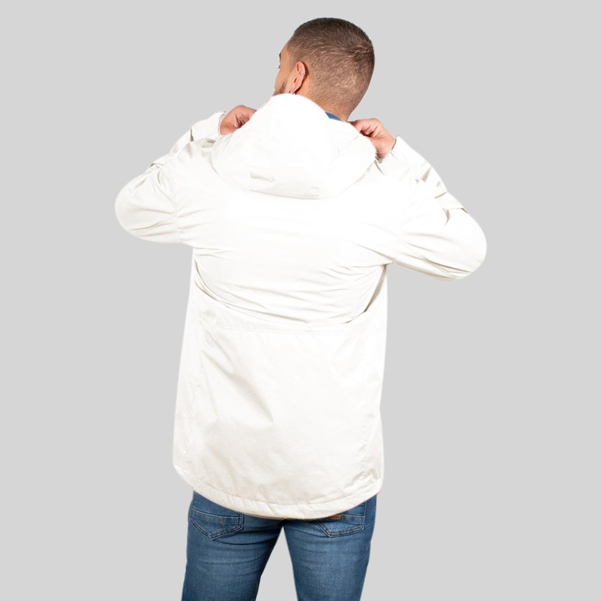 Chamarra dos en una para hombre con bolsillos al costado Greenlander - Greenlander