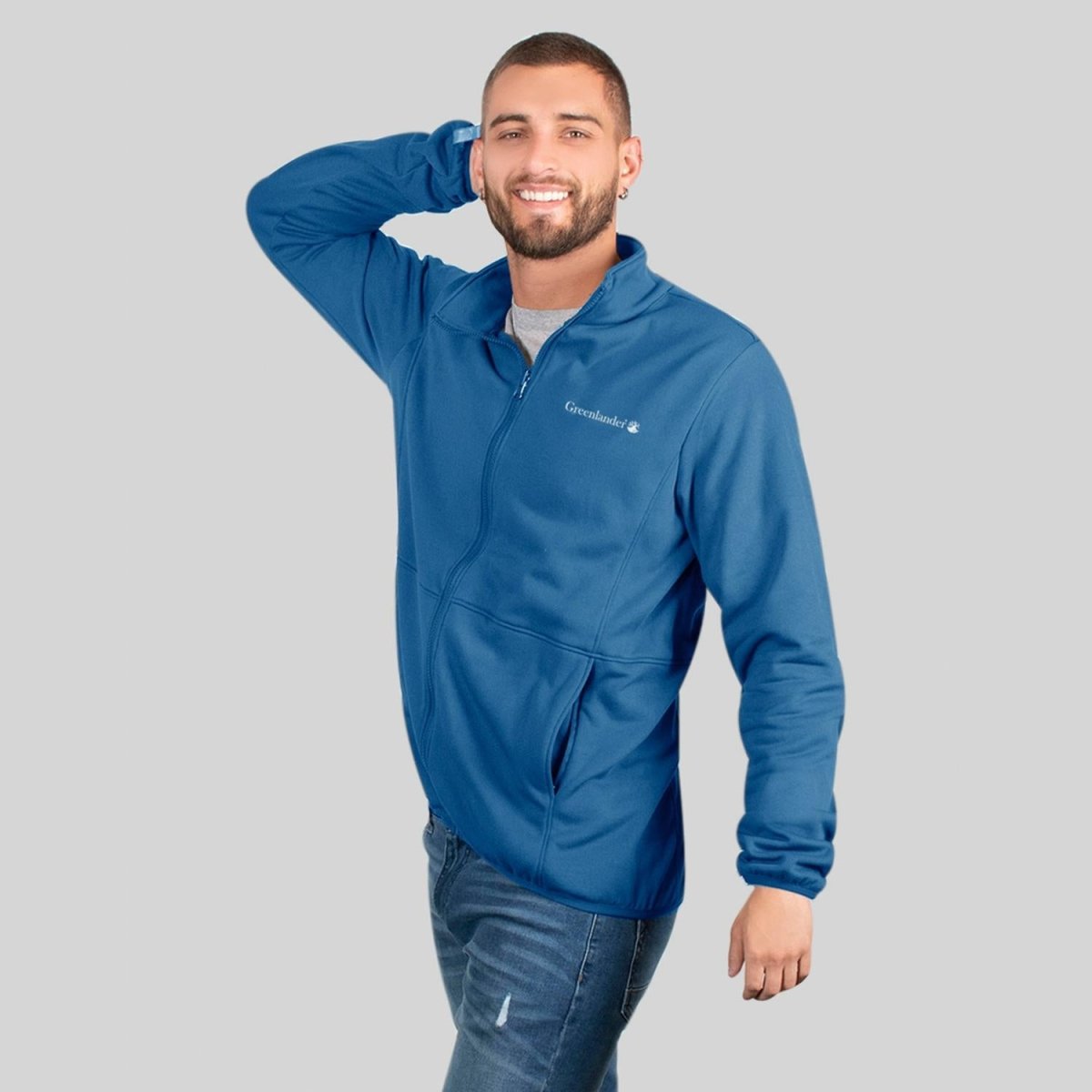 Chamarra dos en una para hombre con bolsillos al costado Greenlander - Greenlander