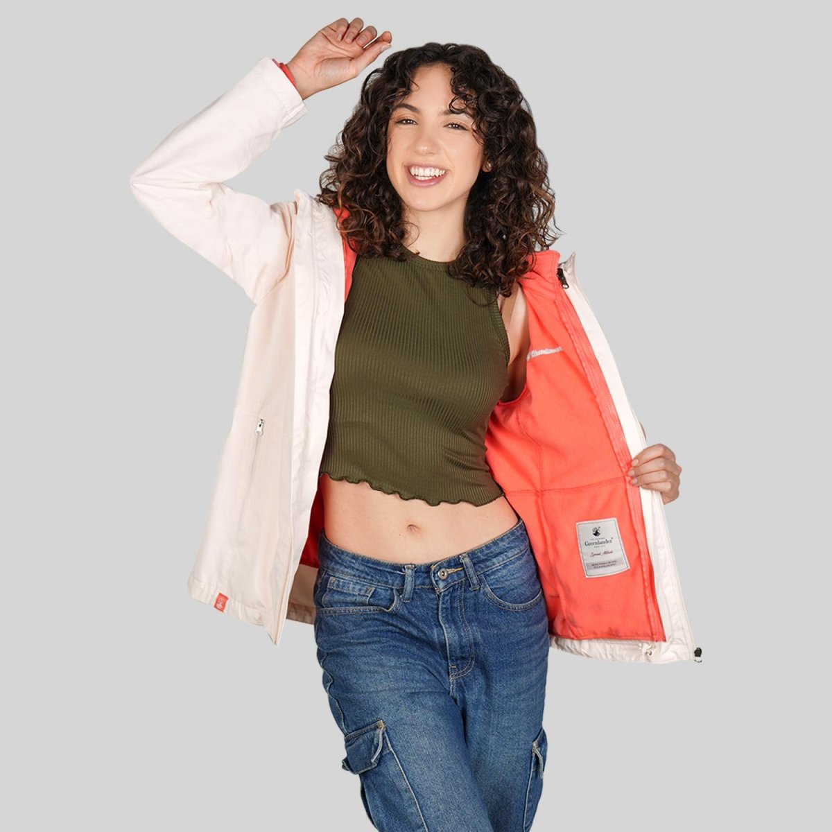 Chamarra dos en una para mujer Greenlander - Greenlander