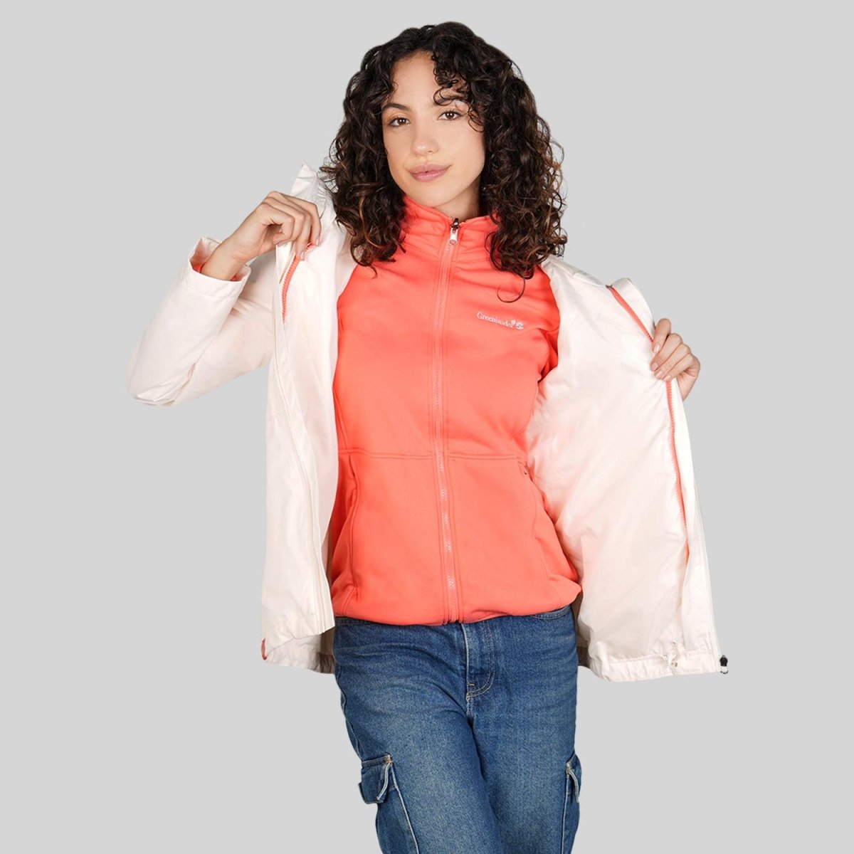 Chamarra dos en una para mujer Greenlander - Greenlander