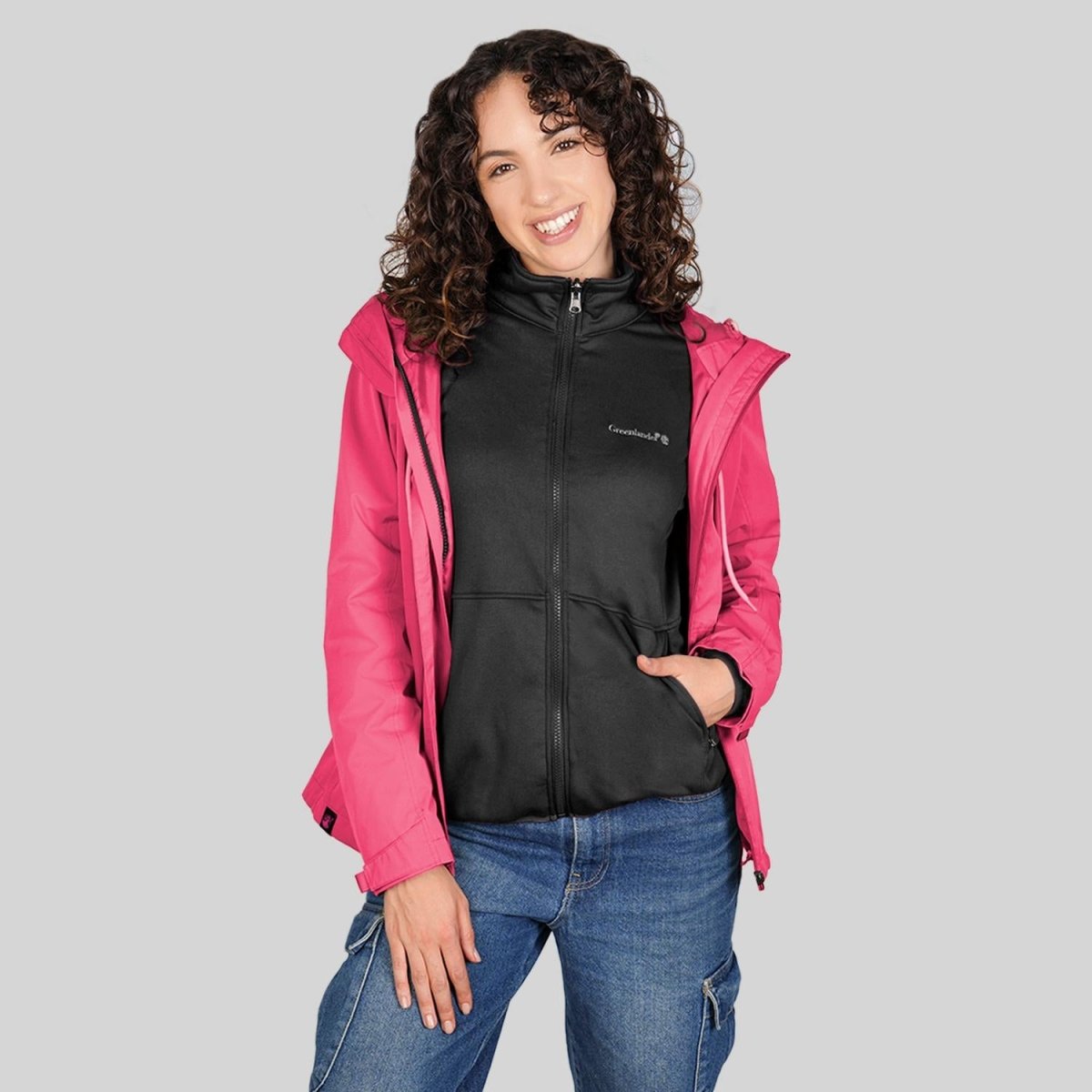 Chamarra dos en una para mujer Greenlander - Greenlander