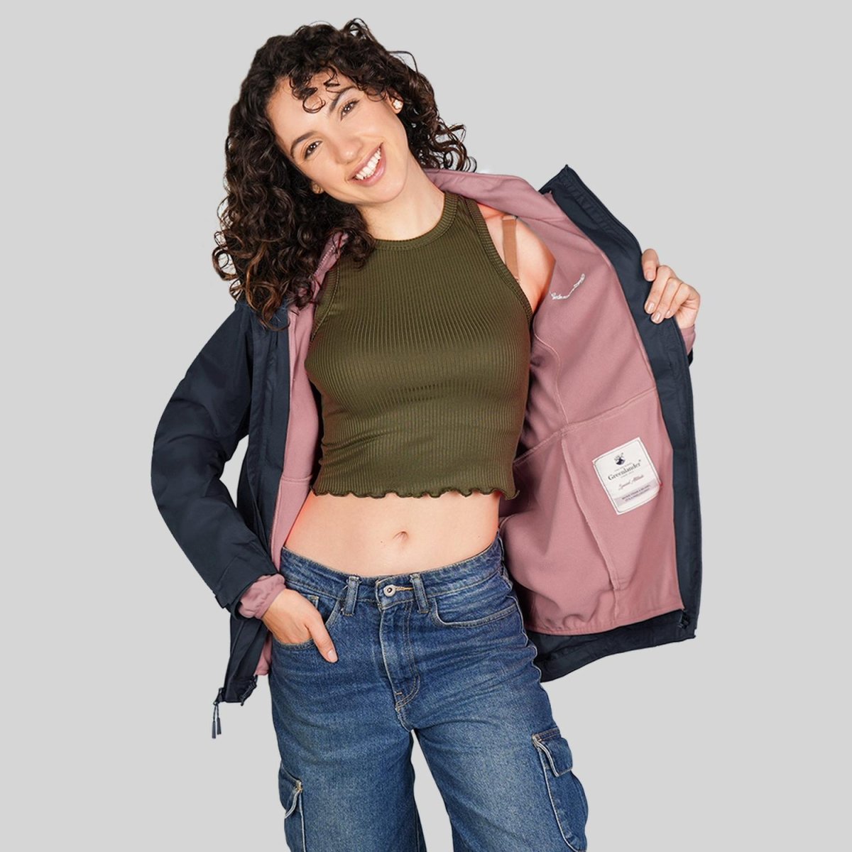 Chamarra dos en una para mujer Greenlander - Greenlander