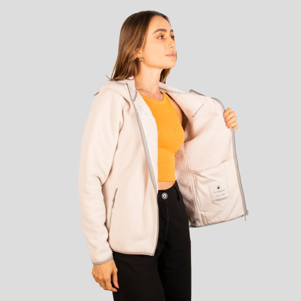 Chamarra Fleece Con Fur Para Mujer Greenlander - Greenlander