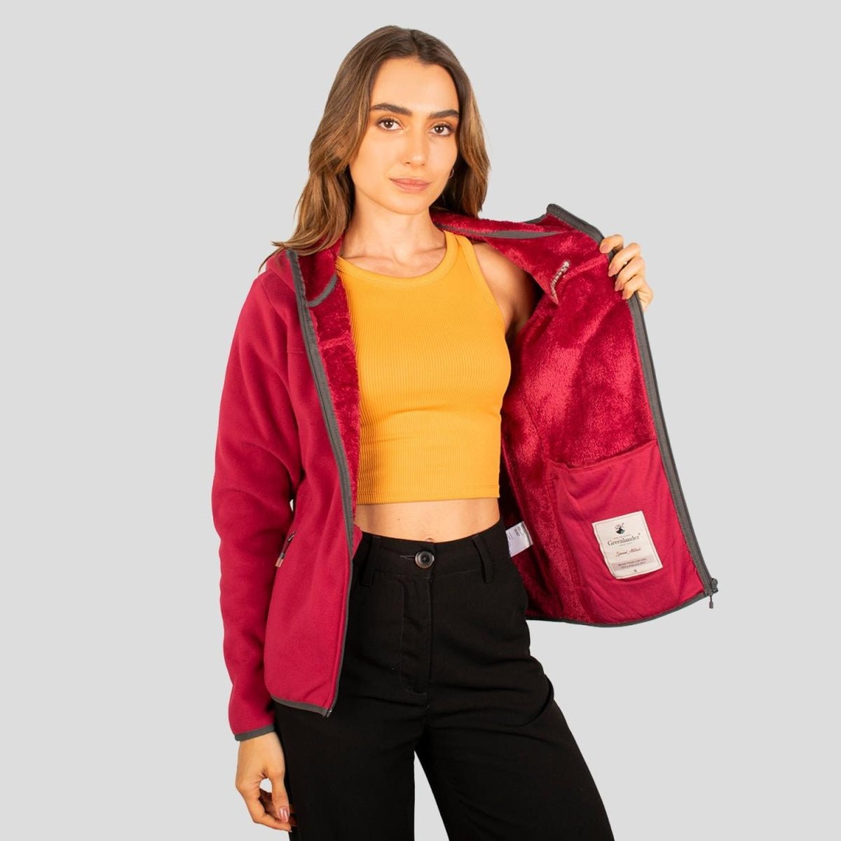 Chamarra Fleece Con Fur Para Mujer Greenlander - Greenlander