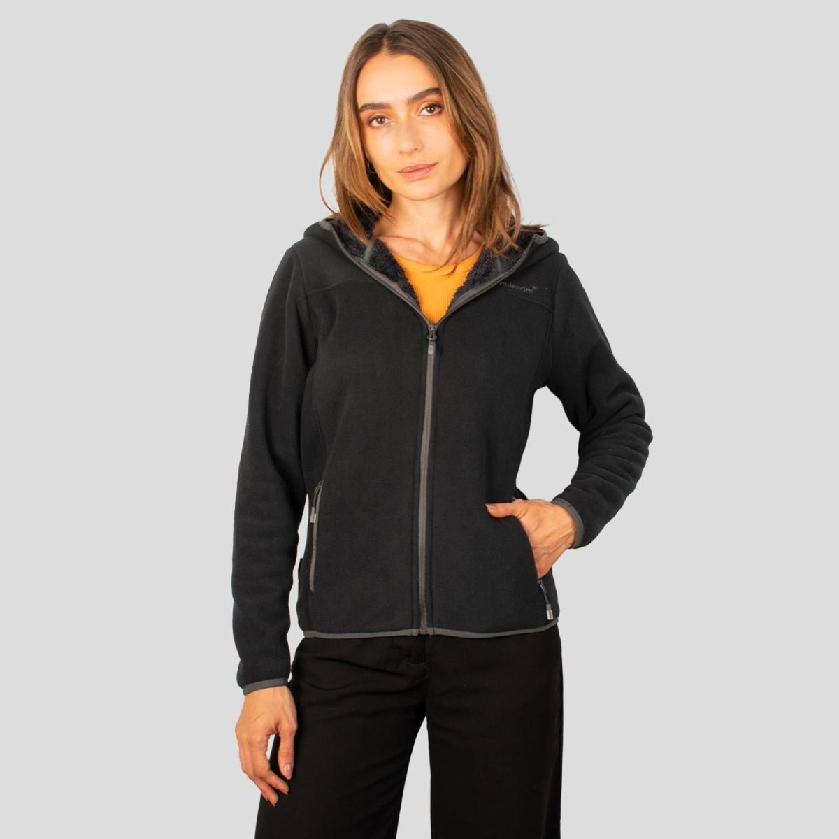 Chamarra Fleece Con Fur Para Mujer Greenlander - Greenlander
