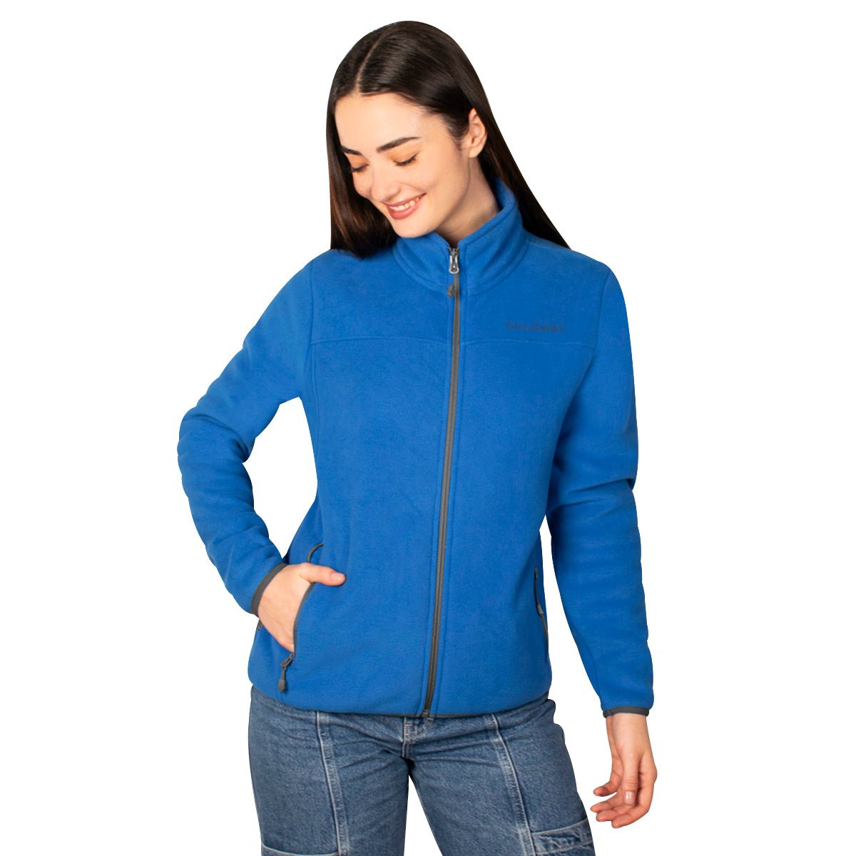 Chamarra Fleece Forro Polar Material Reciclado Greenlander Mujer - The Original Greenlander