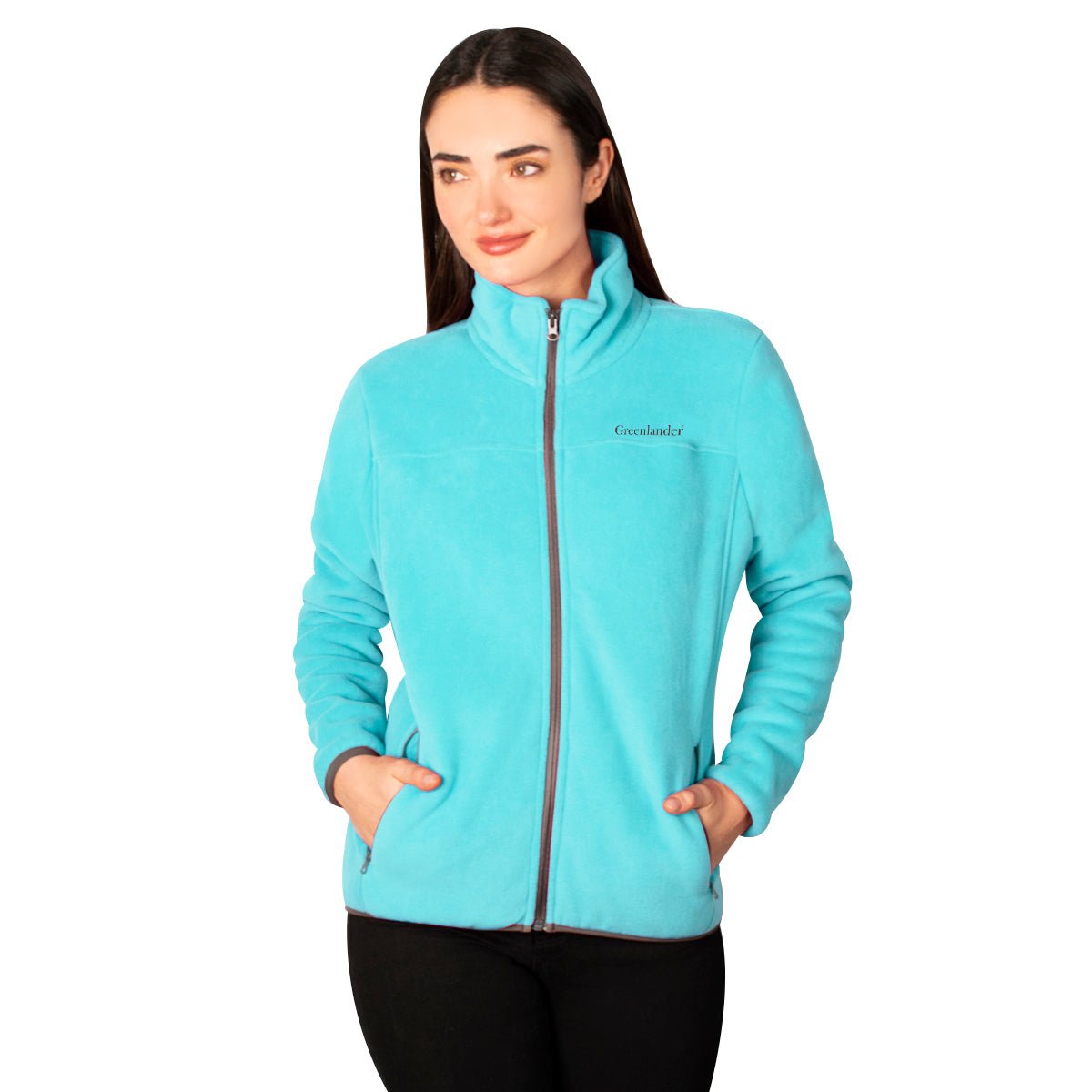 Chamarra Fleece Forro Polar Material Reciclado Greenlander Mujer - The Original Greenlander