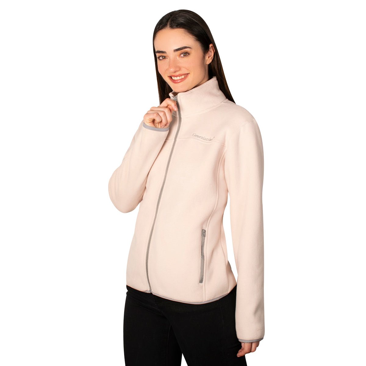 Chamarra Fleece Forro Polar Material Reciclado Greenlander Mujer - The Original Greenlander