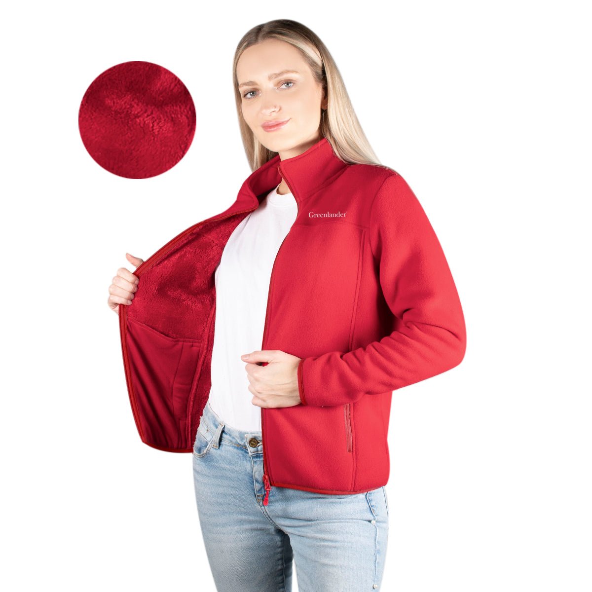 Chamarra Fleece Forro Polar Mujer - The Original Greenlander