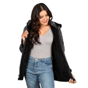 Chamarra Fleece Largo Forro Polar Comfort Greenlander Mujer Premium Collection - The Original Greenlander