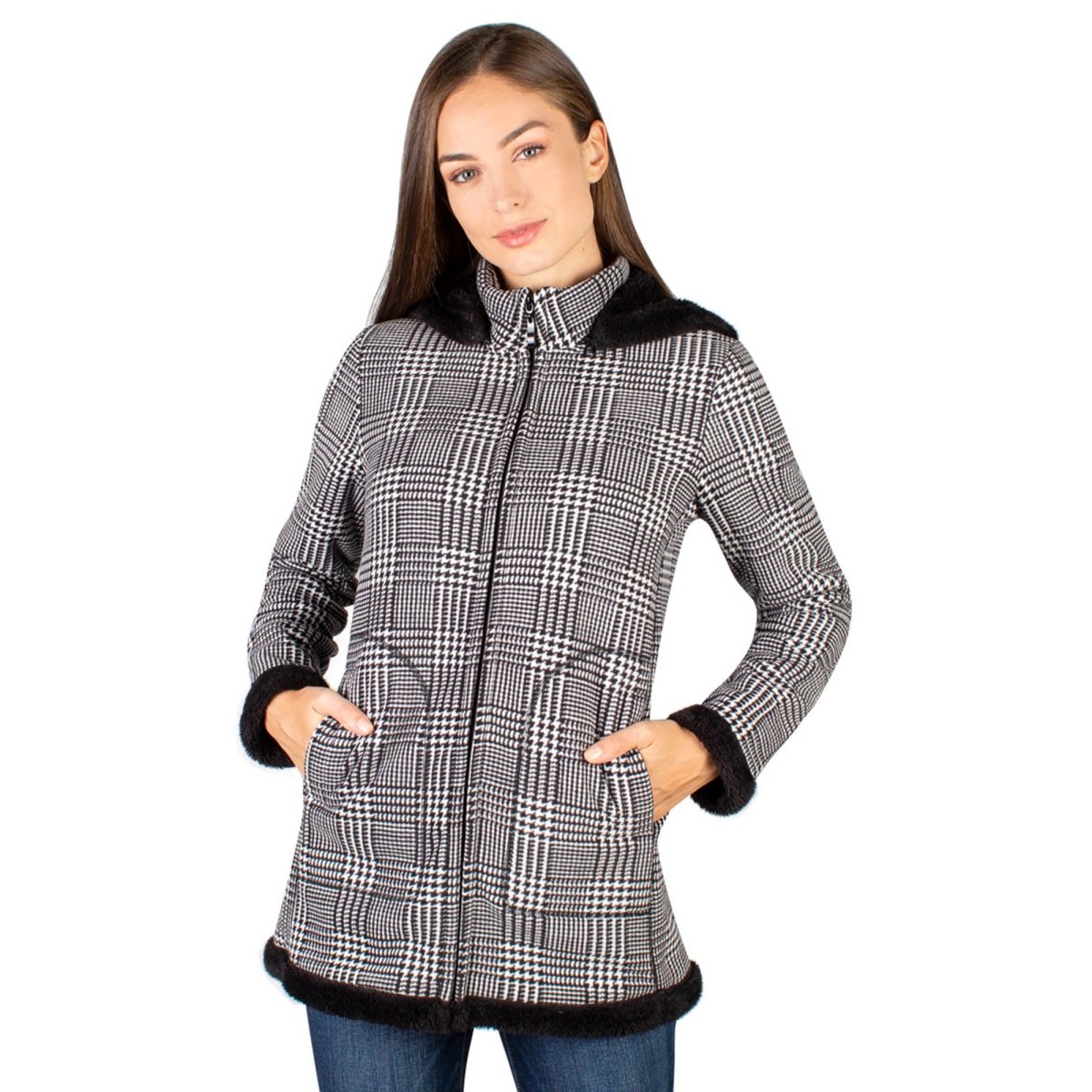 Chamarra Fleece Largo Forro Polar Comfort Greenlander Mujer Premium Collection - The Original Greenlander