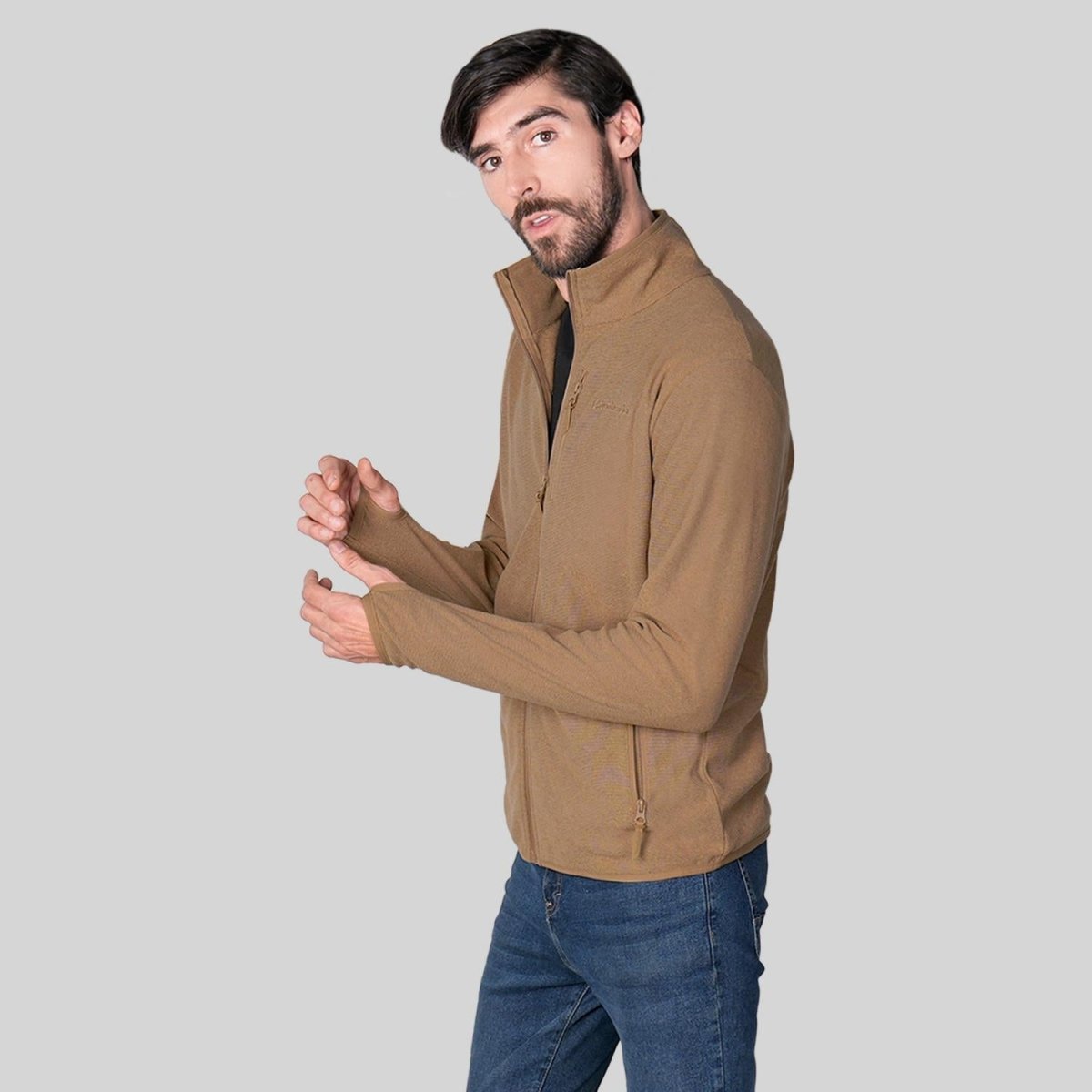 Chamarra Fleece para hombre con abertura en puños Greenlander - Greenlander