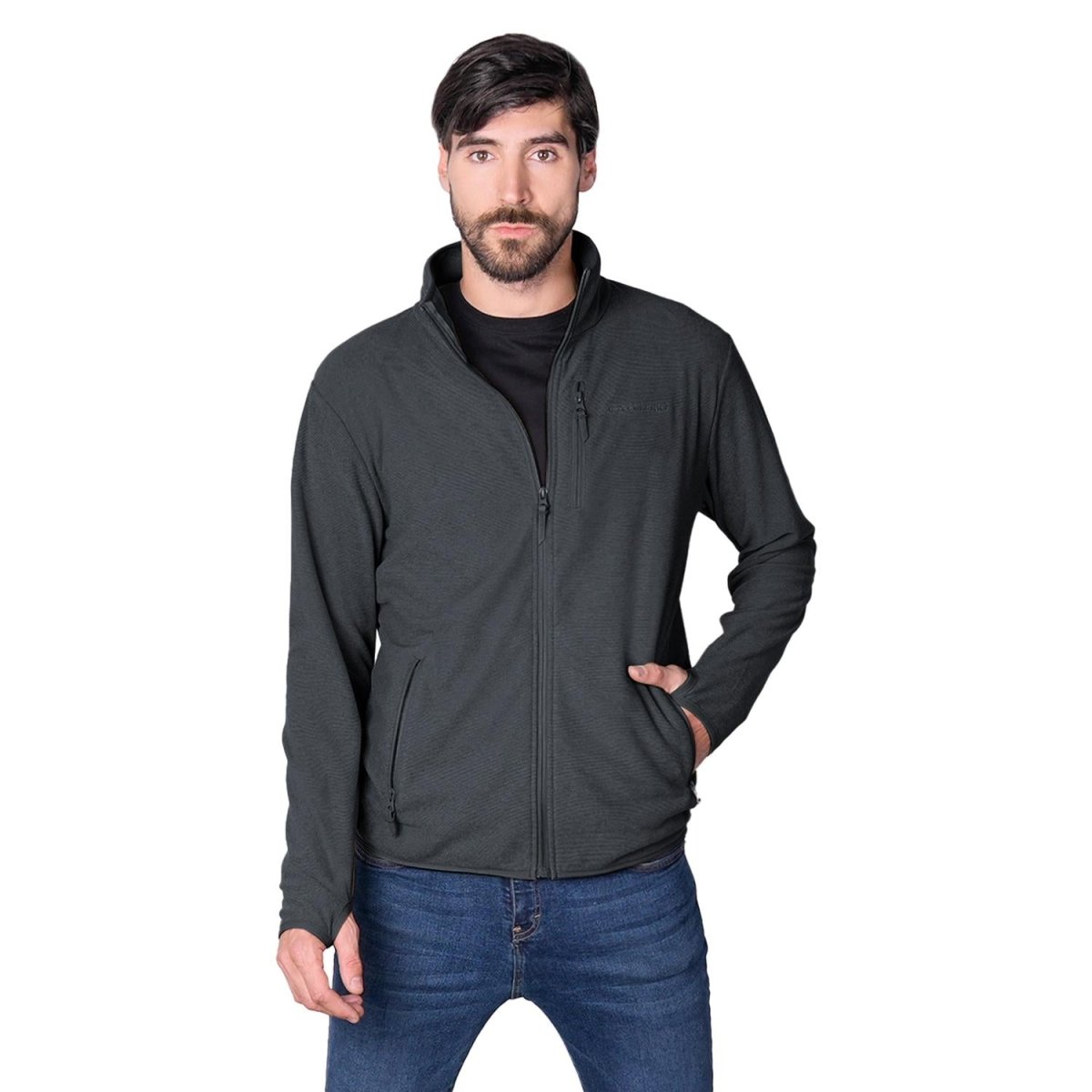 Chamarra Fleece para hombre con abertura en puños Greenlander - Greenlander