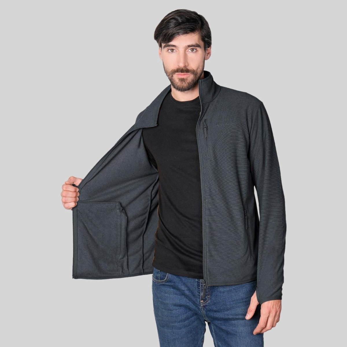 Chamarra Fleece para hombre con abertura en puños Greenlander - Greenlander