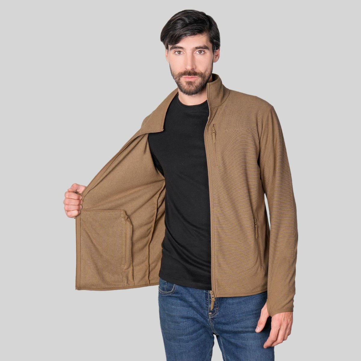 Chamarra Fleece para hombre con abertura en puños Greenlander - Greenlander