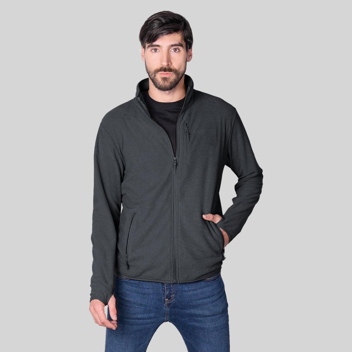 Chamarra Fleece para hombre con abertura en puños Greenlander - Greenlander