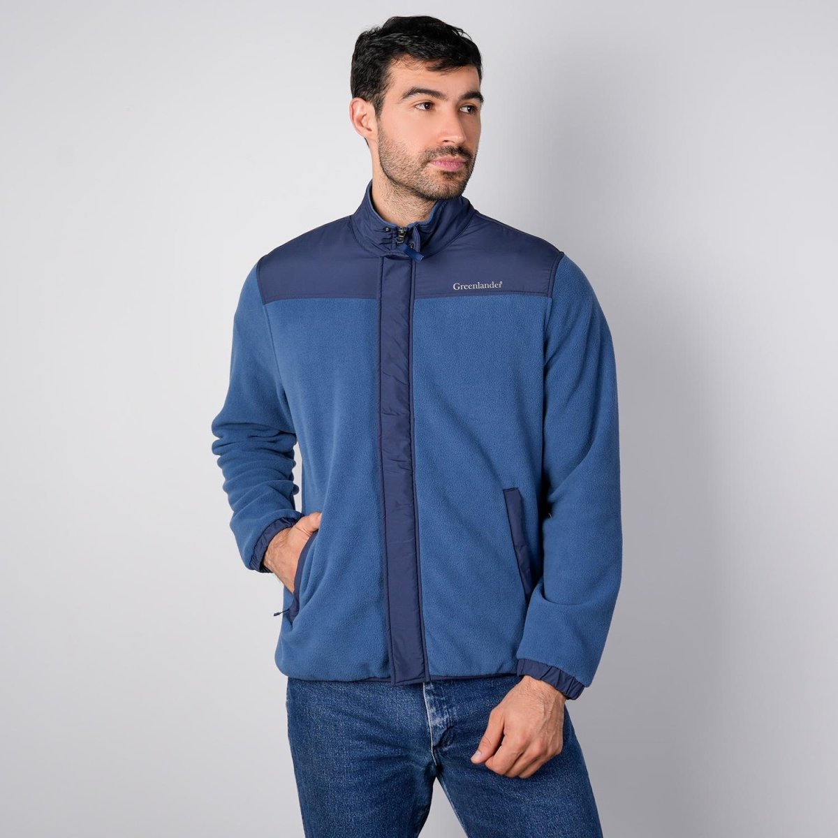 Chamarra fleece para hombre con bolsillos Greenlander - Greenlander