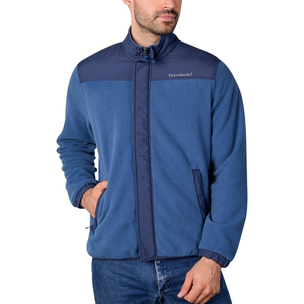 Chamarra fleece para hombre con bolsillos Greenlander - Greenlander