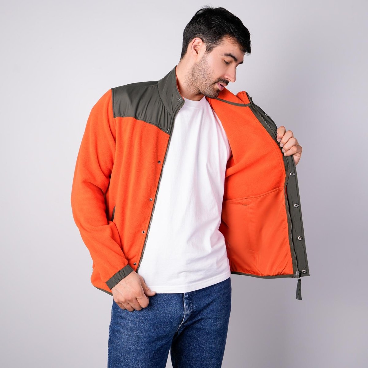 Chamarra fleece para hombre con bolsillos Greenlander - Greenlander
