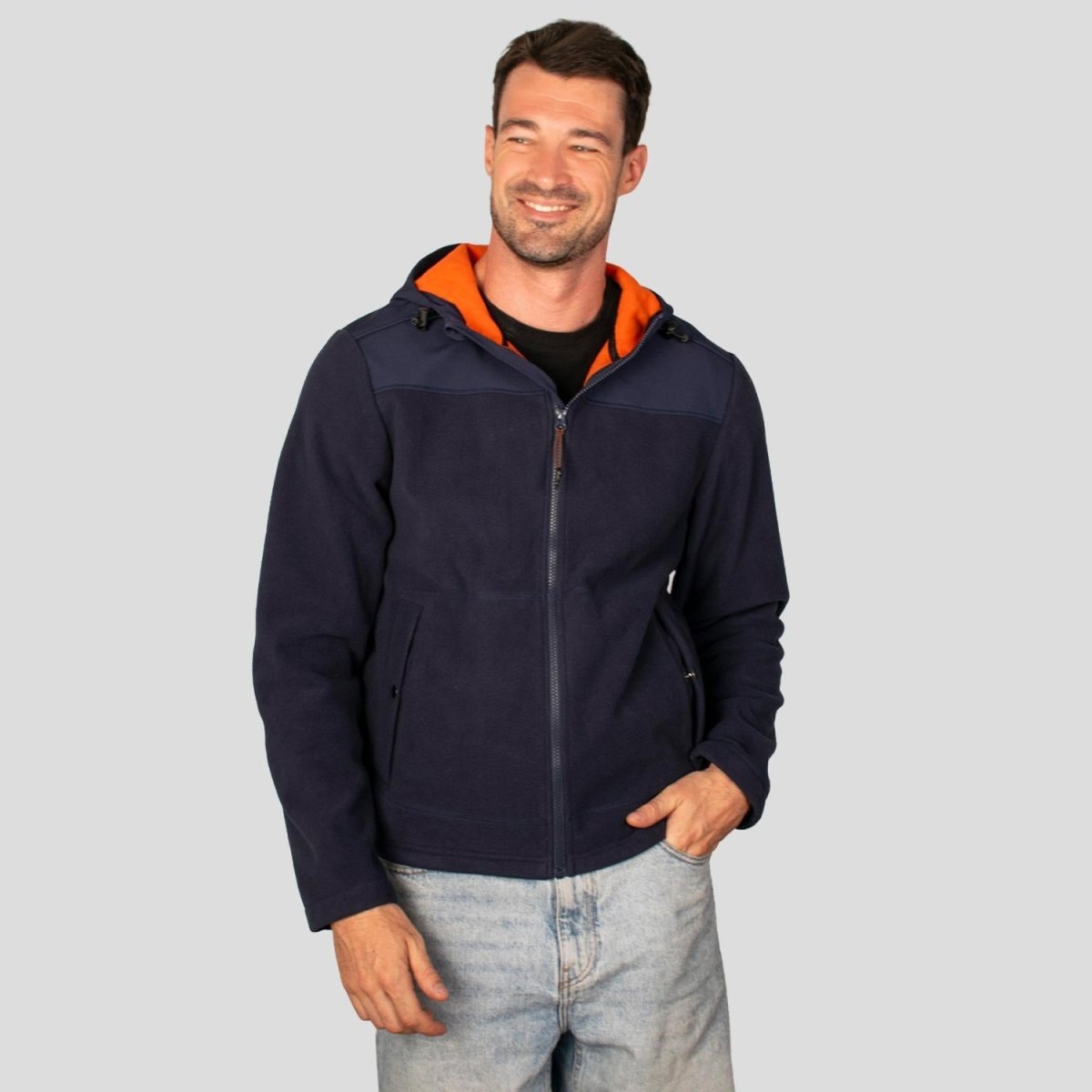Chamarra Fleece para hombre con capucha integrada Greenlander - Greenlander