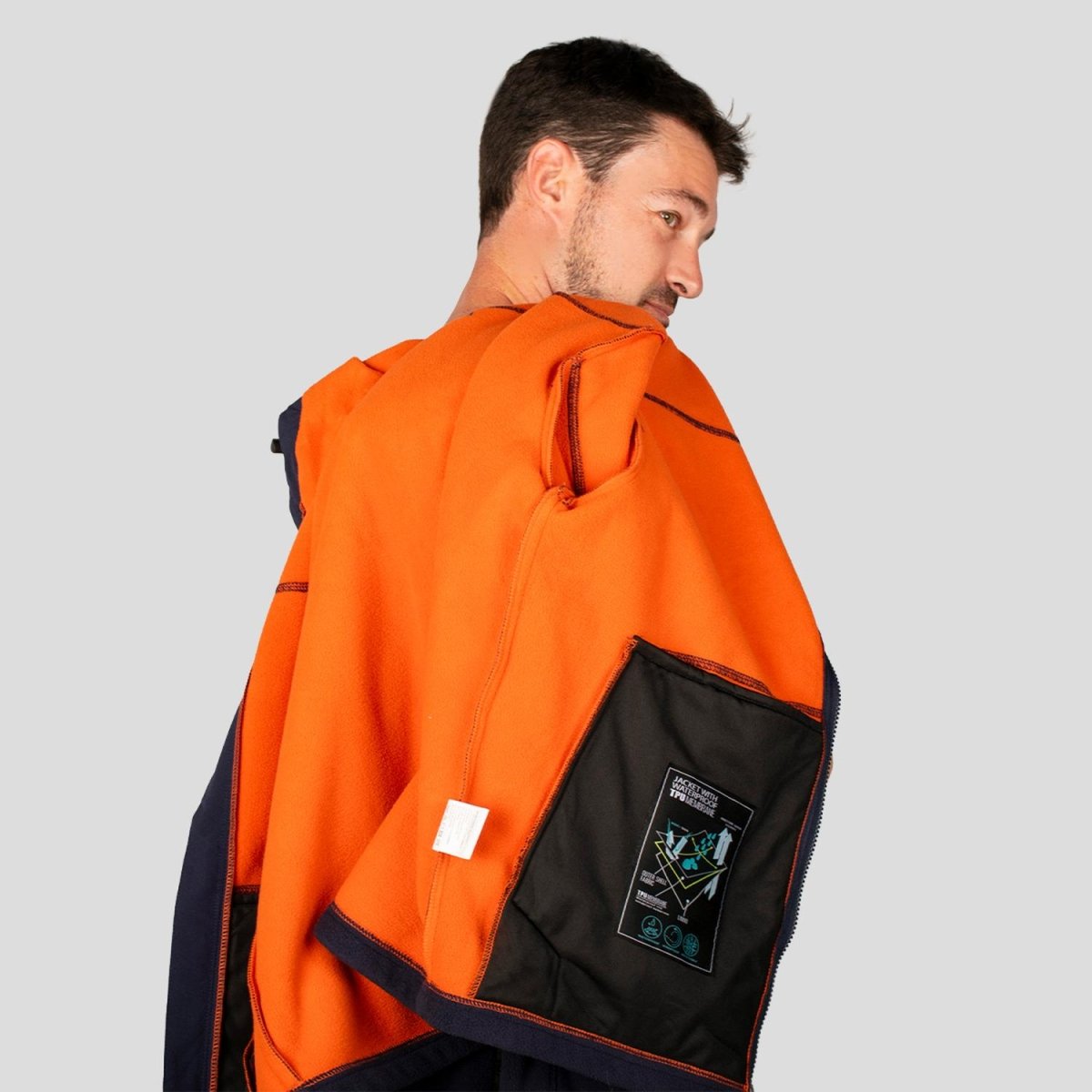 Chamarra Fleece para hombre con capucha integrada Greenlander - Greenlander