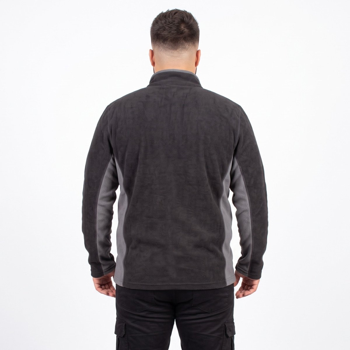 Chamarra Fleece para Hombre con Medio Cierre y Cuello Alto | Greenlander - Greenlander