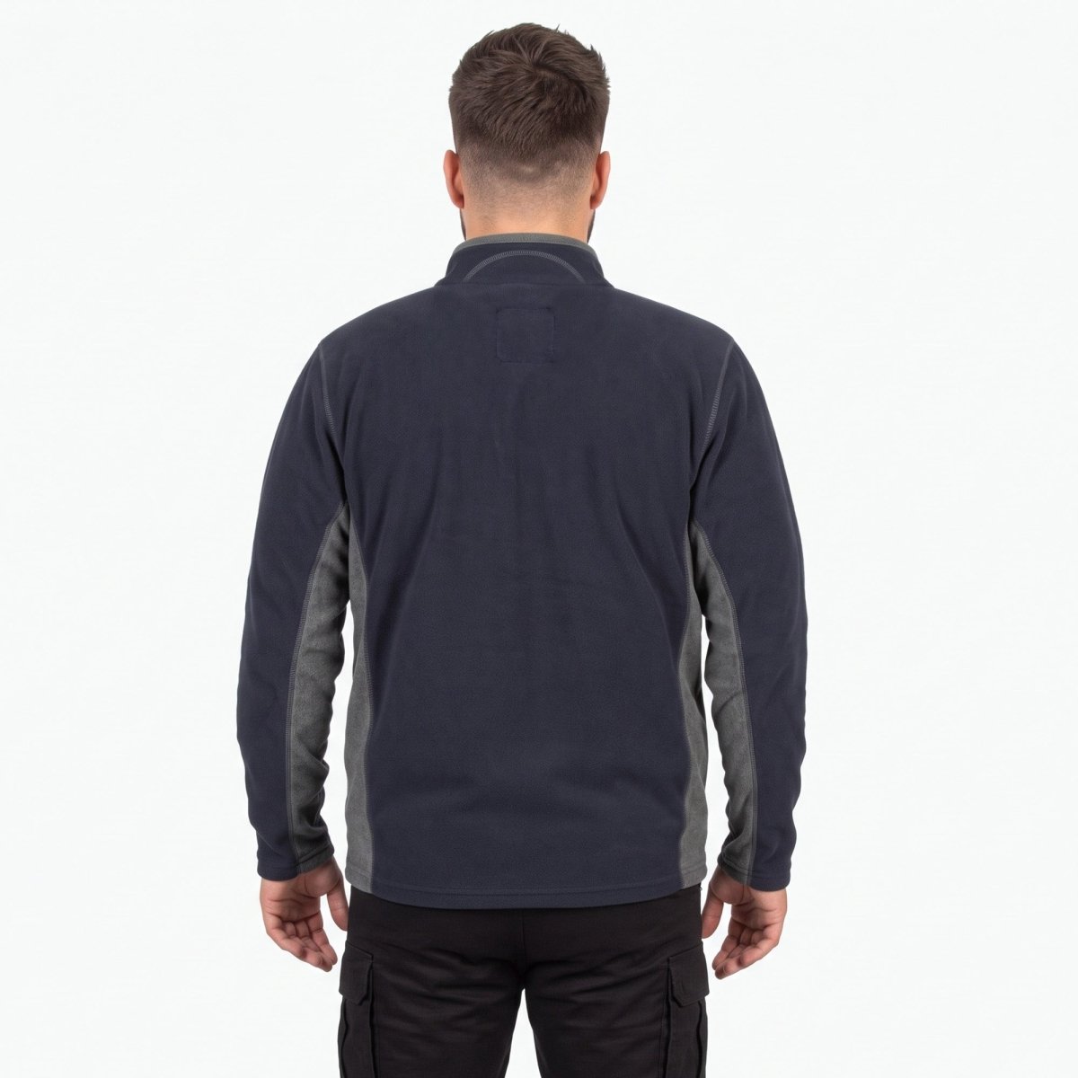 Chamarra Fleece para Hombre con Medio Cierre y Cuello Alto | Greenlander - Greenlander
