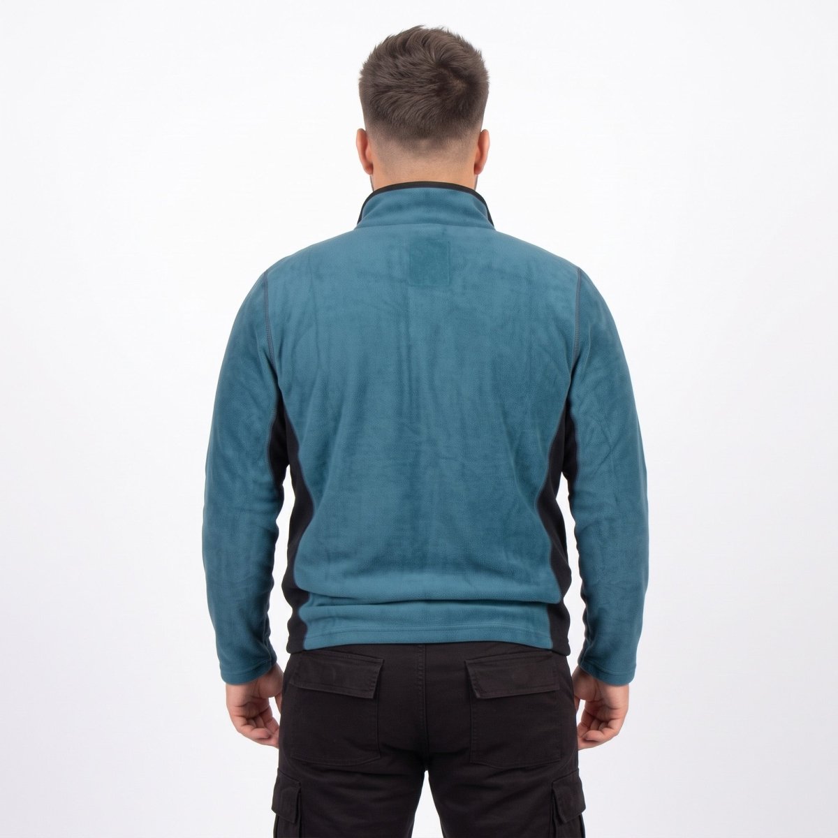 Chamarra Fleece para Hombre con Medio Cierre y Cuello Alto | Greenlander - Greenlander