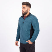 Chamarra Fleece para Hombre con Medio Cierre y Cuello Alto | Greenlander - Greenlander