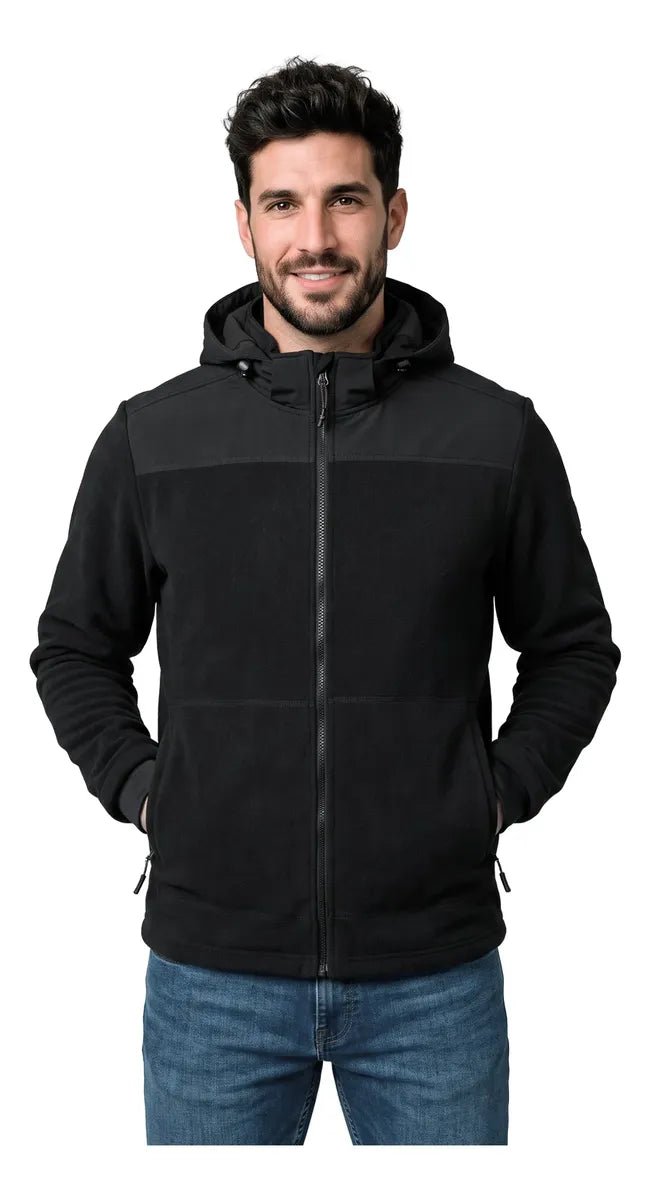 Chamarra Fleece Para Hombre Gorro Desmontable | Greenlander - Greenlander