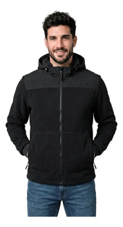 Chamarra Fleece Para Hombre Gorro Desmontable | Greenlander - Greenlander